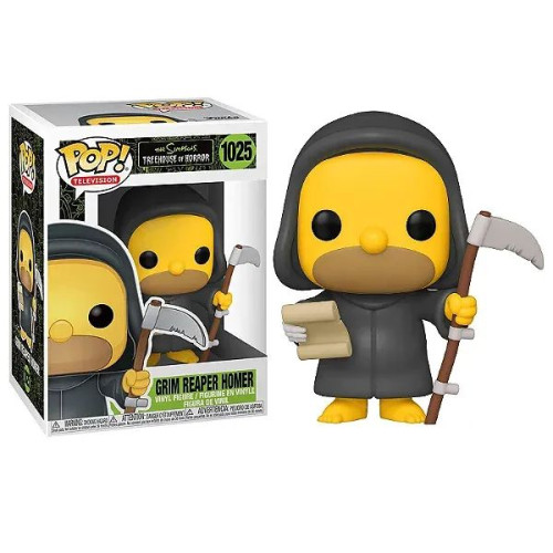 Funko Pop! Television: A Casa Da Árvore Dos Horrores Grim Reaper Homer #1025 - The Simpsons Treehouse Of Horror Simpsons: Treehouse Of Horror #1025 - Produto Original