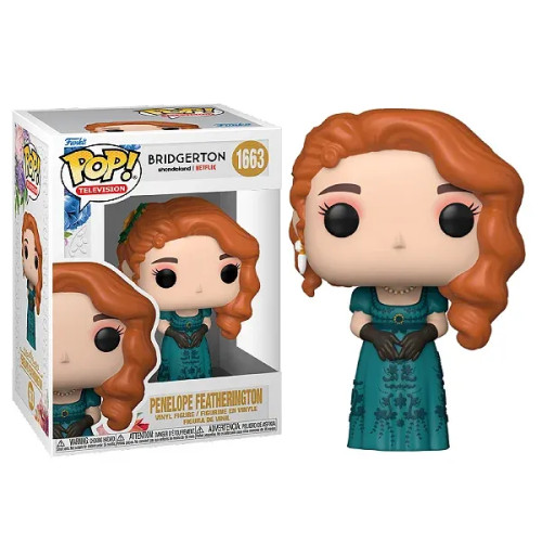 Funko Pop! Television: Netflix Bridgerton Penelope Featherington #1663 Netflix: Bridgerton #1663 - Produto Original