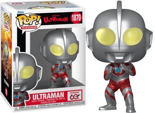 Funko Pop! Television: Ultraman - Metallic Ultraman #1870 - Produto Original