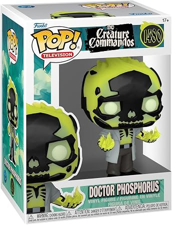 Funko Pop! Television Creature Commandos Doctor Phosphorus comandos das criaturas #1480 - Produto Original