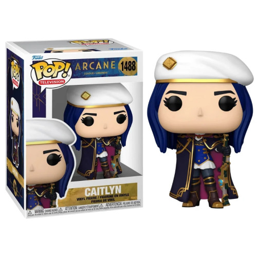 Funko Pop! Television Games: League Of Legends Arcane Caitlyn #1488 Riot Games: League Of Legends #1488 - Produto Original