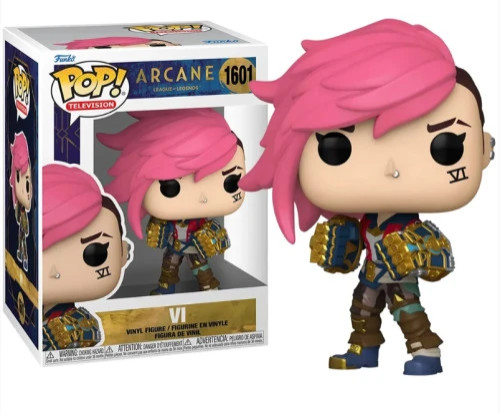 Funko Pop! Television Games: League Of Legends Arcane Vi #1601 Riot Games: League Of Legends #1601 - Produto Original
