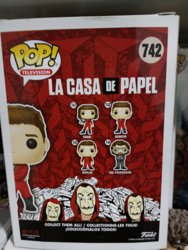 Netflix La Casa De Papel #742 - Produto Original