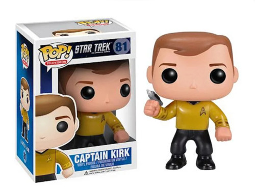 Funko Pop! Television Star Trek Captain Kirk 81 Funko POP! #81 - Produto Original