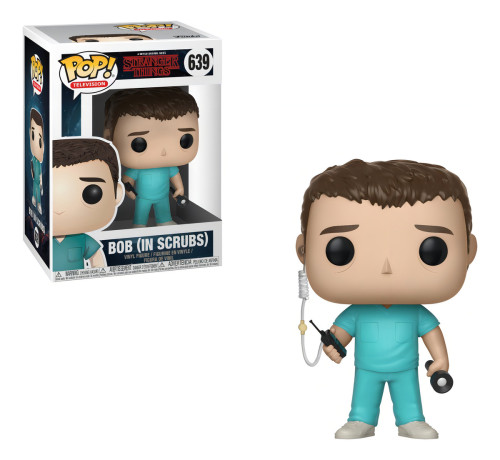 Funko Pop! Television Stranger Things – Bob Newby (in Scrubs) #639-Stranger Things-639
