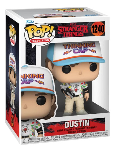 Funko Pop! Television Stranger Things – Dustin #1240 - Stranger Things - #1240