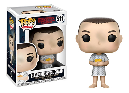 Funko Pop! Television Stranger Things – Eleven (Hospital Gown) #511-Stranger Things-511