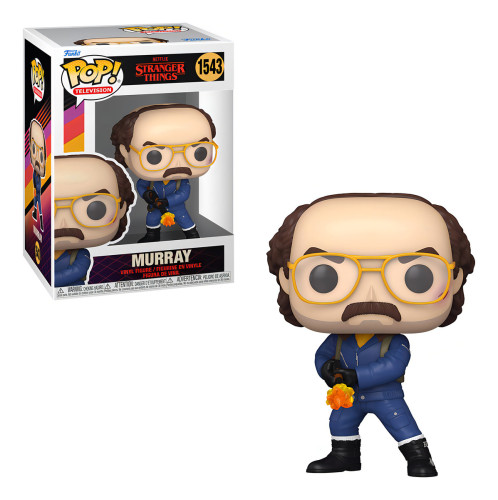 Funko Pop! Television Stranger Things – Murray Bauman (with Flamethrower) #1543-Stranger Things-1543
