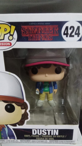 Funko Pop! Television Stranger Things Dustin 424 - Television Stranger Things - #424