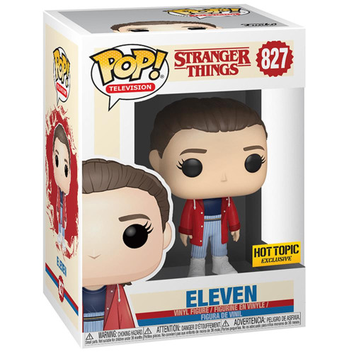 Funko Pop! Television Stranger Things Eleven 827 Exclusivo Original Colecionavel-Television Stranger Things-827