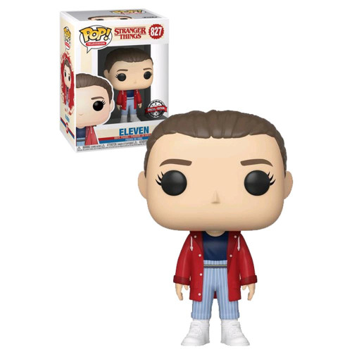 Funko Pop! Television Stranger Things Eleven 827 Exclusivo Original Colecionavel - Television Stranger Things - #827