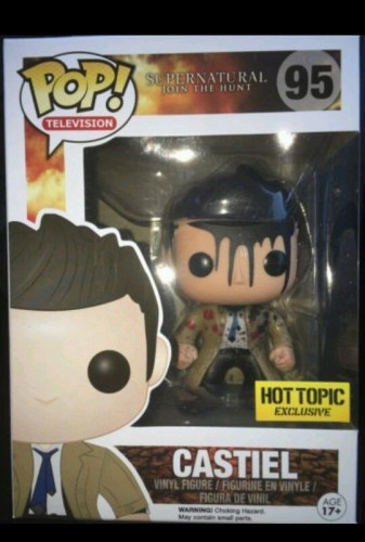 Funko Pop! Television Supernatural Castiel Supernatural #95 - Produto Original