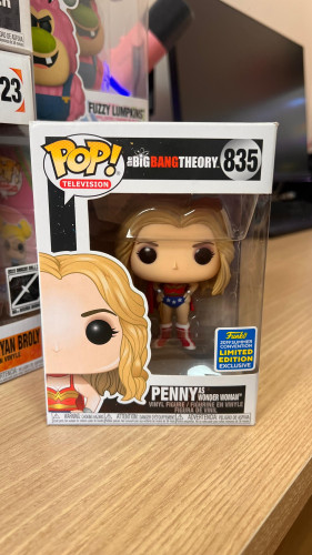 Funko Pop! Television The Big Bang Theory Penny As Wonder Woman 835 Exclusivo The Big Bang Theory #835 - Produto Original
