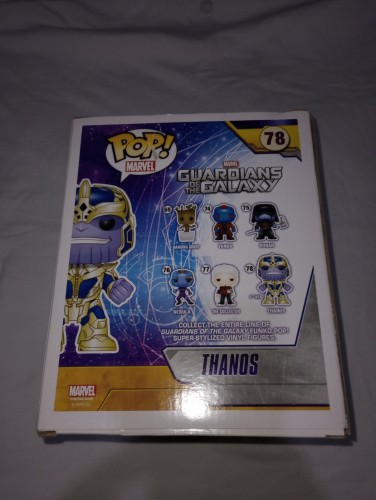Funko Pop! Thanos Guardians Of The Galaxy - Guardiões Da Galáxia - #78