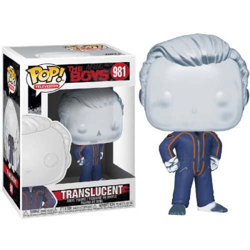 Funko Pop! The Boys - Translucent Clear (Translucido) #981 The Boys #981 - Produto Original