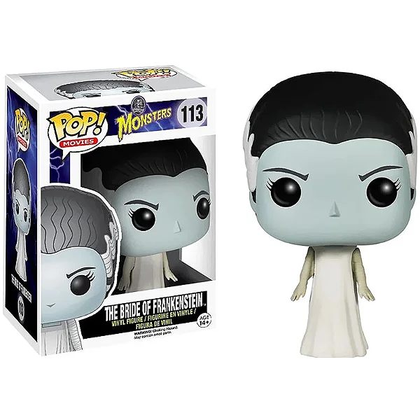 Funko Pop! The Bride Of Frankenstein Universal Monsters #113 - Produto Original