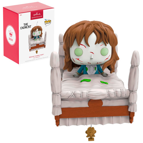 Funko Pop! The Exorcist Regan Hallmark Keepsake Com Movimento Caixa Danificada FUNKO POP #1 - Produto Original