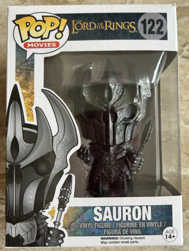 Funko Pop! The Lord of The Rings: Sauron O Senhor Dos Anéis #122 - Produto Original