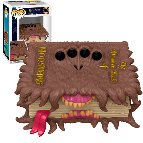 Funko Pop! The Monster Book of Monsters 202 Harry Potter FUNKO POP #202 - Produto Original