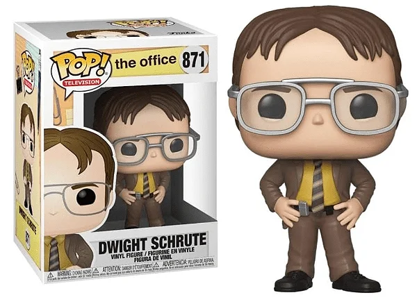 Funko Pop! - Dwight Schrute The Office #871 - Produto Original