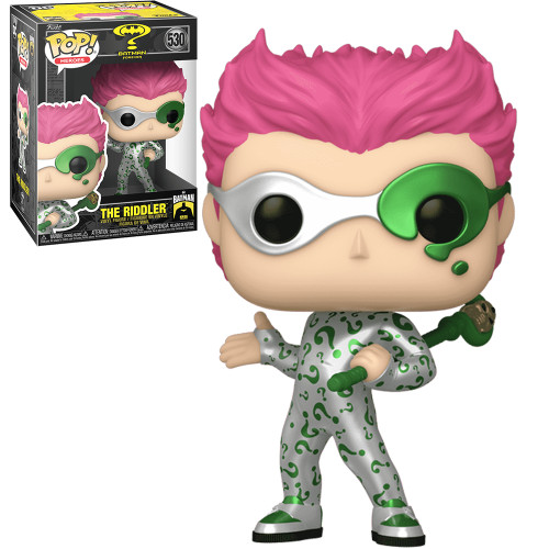 Funko Pop! The Riddler 530 (Metallic) Batman Forever FUNKO POP #530 - Produto Original