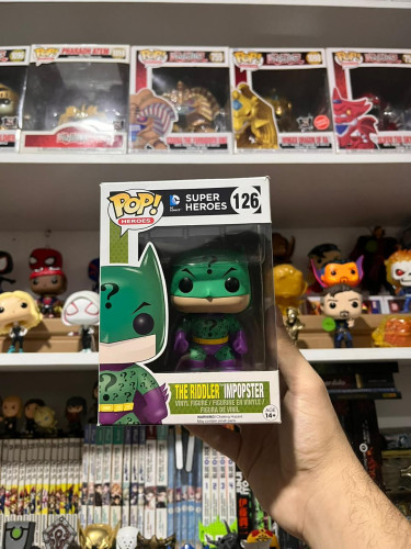 Funko Pop! The Riddler Impopster DC Super Heroes #126 - Produto Original