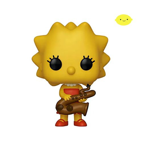 Funko Pop! The Simpsons - Lisa Simpson (Loose - Sem Caixa)-The Simpsons-497