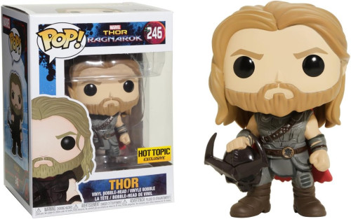 Funko Pop! Thor Marvel Thor Ragnarok Exclusivo Hot Topic 246-Marvel-246