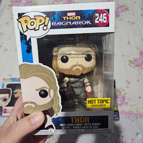 Funko Pop! Thor Marvel Thor Ragnarok Exclusivo Hot Topic 246 - Marvel - #246