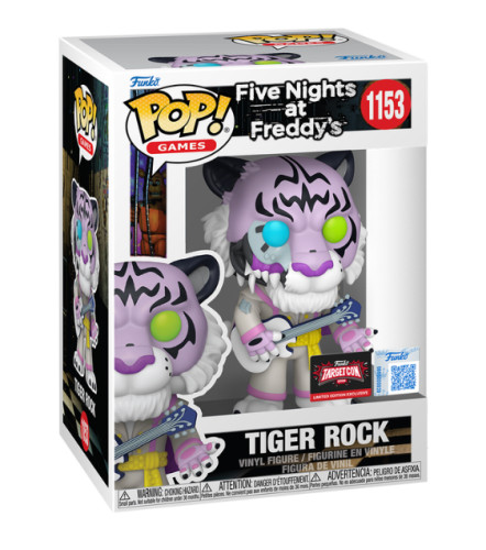 Funko Pop! Tiger Rock TARGET CON Five Nights At Freddy's #1153 - Produto Original