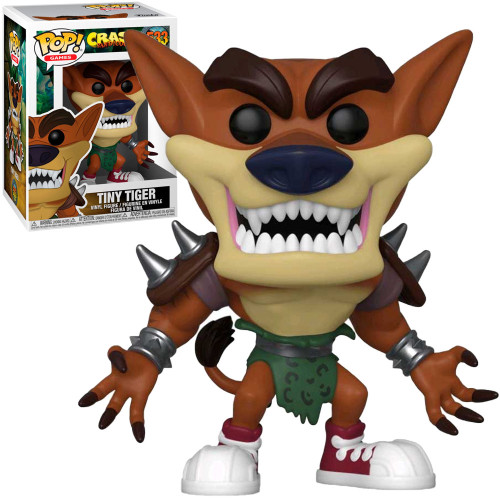 Funko Pop! Tiny Tiger Crash Bandicoot #533 - Produto Original