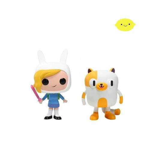 Funko Pop! Adventure Time - Fionna (#54) & Cake (#55) (Loose - Sem Caixa)-Adventure Time-1
