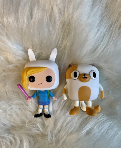 Funko Pop! Adventure Time - Fionna (#54) & Cake (#55) (Loose - Sem Caixa) - Adventure Time - #1