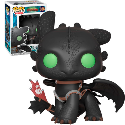 Funko Pop! Toothless Banguela 686 Como treinar o seu Dragão-Como Treinar O Seu Dragão 2-686