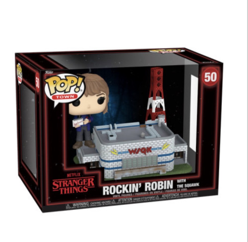 Funko Pop! Town Stranger Things  with the SQUWK #50-FUNKO POP-50