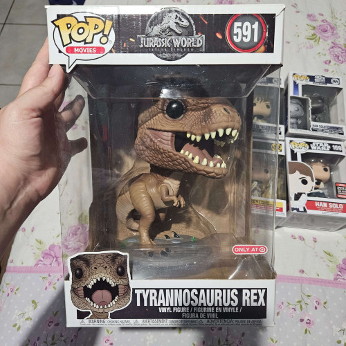 Funko Pop! Tyrannosaurus Rex 10’’ Exclusivo Target Jurassic World 591 - Jurassic World - #591