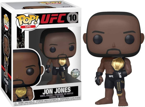 Funko Pop! UFC Jon Jones 10 Exclusivo Funko Pop - UFC Jon Jones #10 - Original #10 - Produto Original