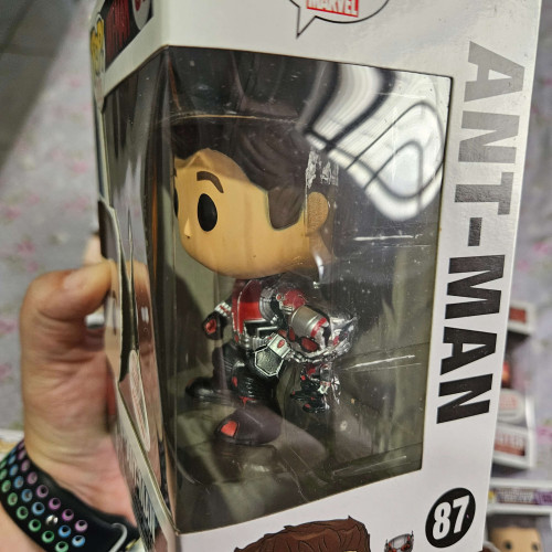 Funko Pop! Unmasked Ant-man Homem-formiga Exclusivo Collector Corps Marvel 87 - Marvel - #87