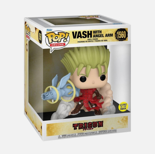 Funko Pop! Vash with Angel Arm – Glow in the Dark - Trigun - #1560