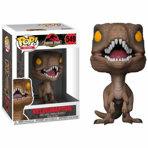 Funko Pop! Velociraptor Jurassic Park 25th Anniversary 549-Jurassic Park-549