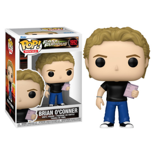 Funko Pop! Velozes e Furiosos - Brian O Conner #1992 Fast & Furious #1992 - Produto Original