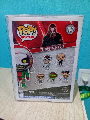 Funko Pop! Wwe The Fiend Bray Wyatt Walmart Exclusive 100 Glow In The Dark - Sports WWE - #100