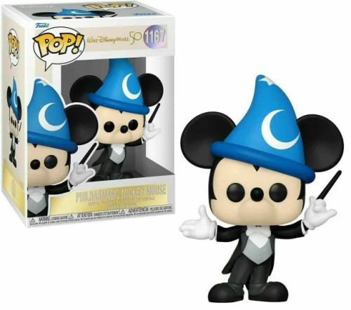 Funko Pop! Walt Disney World Philharmagic Mickey Mouse #1167 The Walt Disney World #1167 - Produto Original