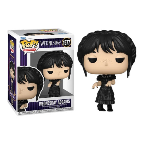 Funko Pop! Wednesday - Wednesday Addams (Wandinha) com detalhe na caixa-Wednesday-1577