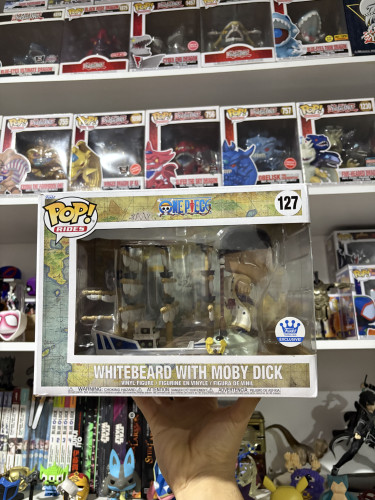 Funko Pop! Whitebeard with Moby Dick One Piece #127 - Produto Original