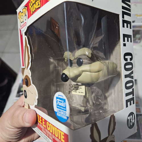 Funko Pop! Wile E. Coyote Looney Tunes Exclusivo Funko-shop 734 - Looney Tunes - #734