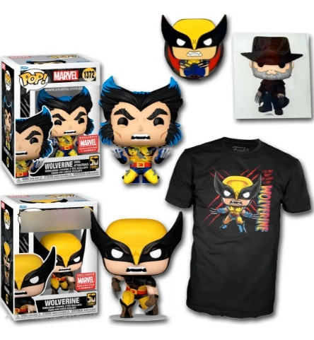 Funko Pop! Wolverine 50th Anniversary Collector Corps Box Wolverine #0 - Produto Original