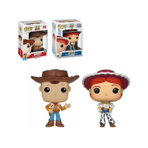 Funko Pop! Woody #168 e Jessie LOOSE-Toy Story-526