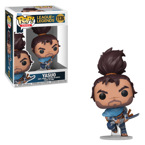 Funko Pop! Yasuo League Of Legends #1136 - Produto Original