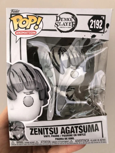 Funko Pop! Zenitsu Agatsuma - caixa danificada - Demon Slayer: Kimetsu No Yaiba  #2192